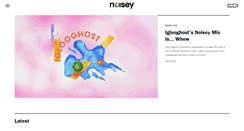 Desktop Screenshot of noisey.vice.com