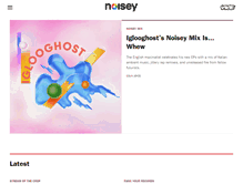 Tablet Screenshot of noisey.vice.com